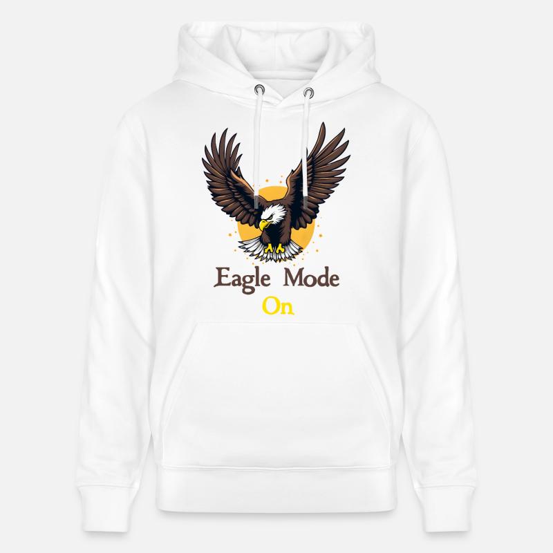 Mode Aigle : Activé - Sweat à capuche bio CRUISER Stanley/Stella Unisexe - blanc