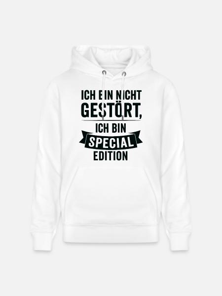 I'm Special Edition - Stanley/Stella CRUISER Unisex Organic Hoodie - white