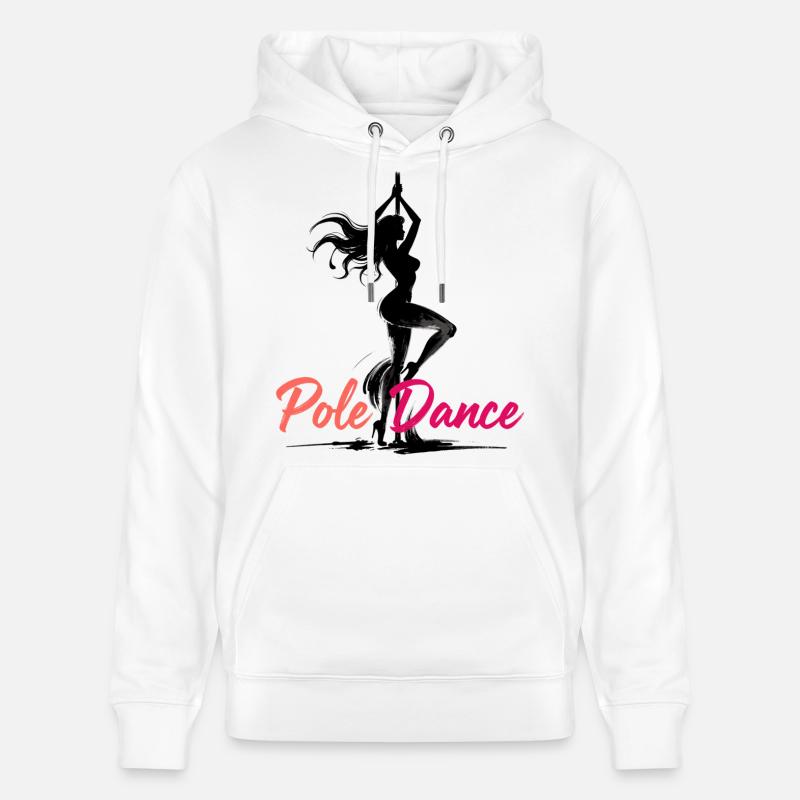 Pole Dance Poledancerin ästhetisch Geschenk - Stanley/Stella Unisex Bio-Hoodie CRUISER  - Weiß