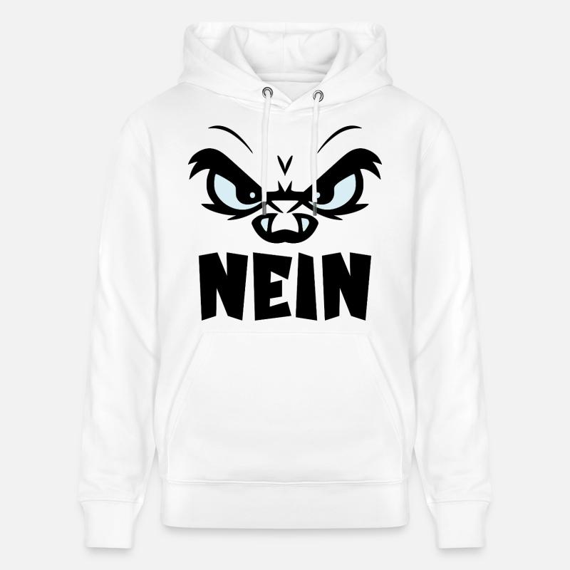 ATTITUDE D’ANNULATION NON - Sweat à capuche bio CRUISER Stanley/Stella Unisexe - blanc