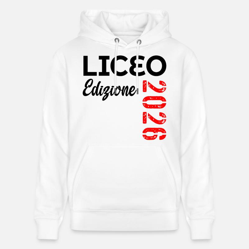 Édition lycée 2026 - Sweat à capuche bio CRUISER Stanley/Stella Unisexe - blanc