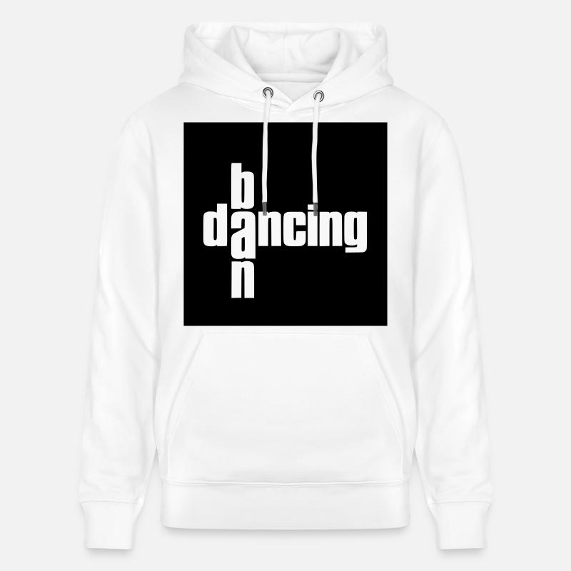 Interdiction des dacing - Sweat à capuche bio CRUISER Stanley/Stella Unisexe - blanc