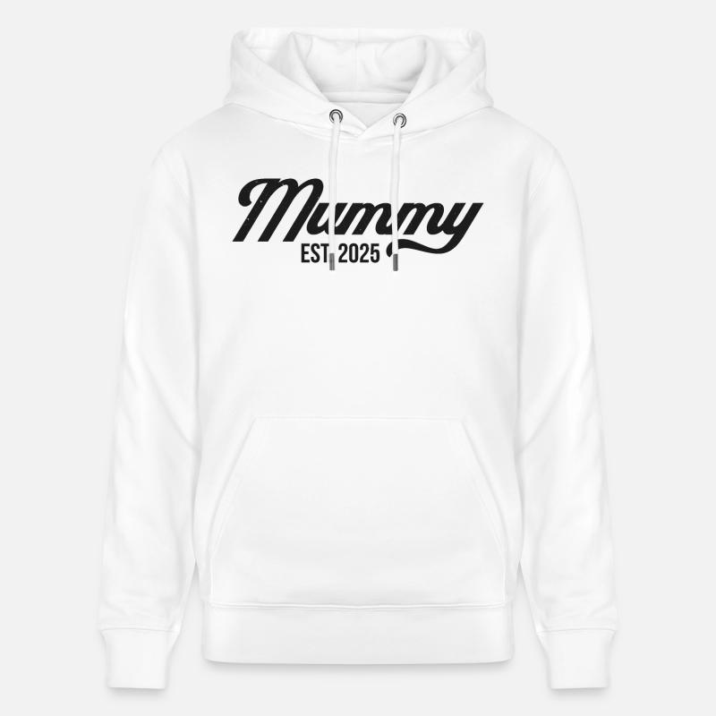 Momie Est 2025 - Sweat à capuche bio CRUISER Stanley/Stella Unisexe - blanc