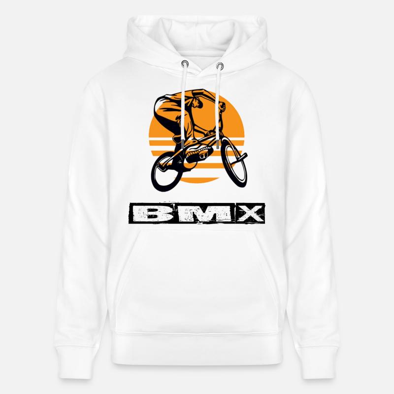 BMX - Sweat à capuche bio CRUISER Stanley/Stella Unisexe - blanc