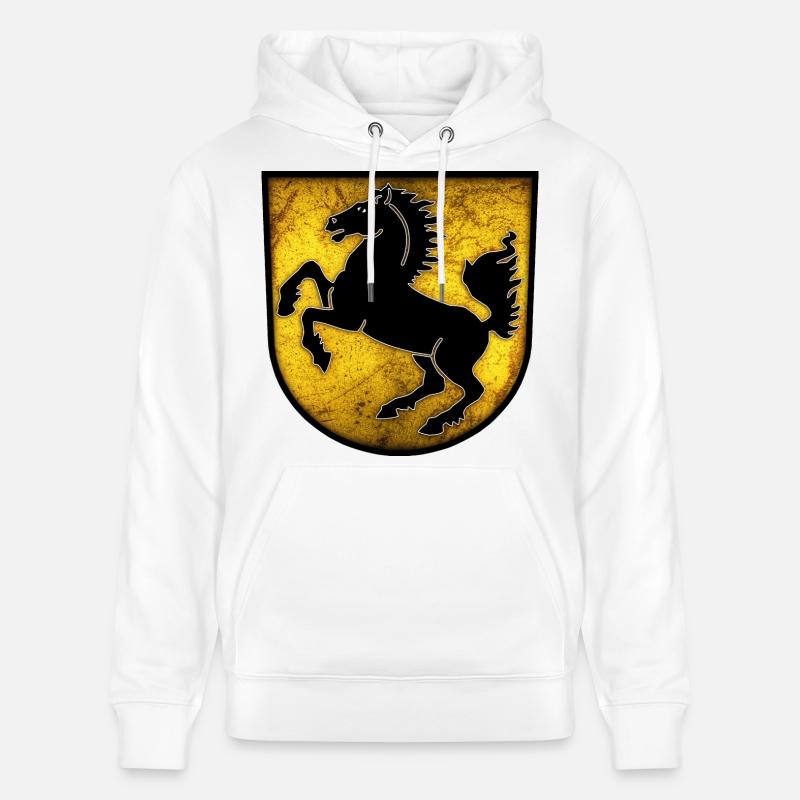 Stuttgart - Armoiries de Stuttgart - Sweat à capuche bio CRUISER Stanley/Stella Unisexe - blanc