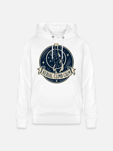 AERIAL CLIMB CALM - Stanley/Stella Unisex Bio-Hoodie CRUISER  - Weiß