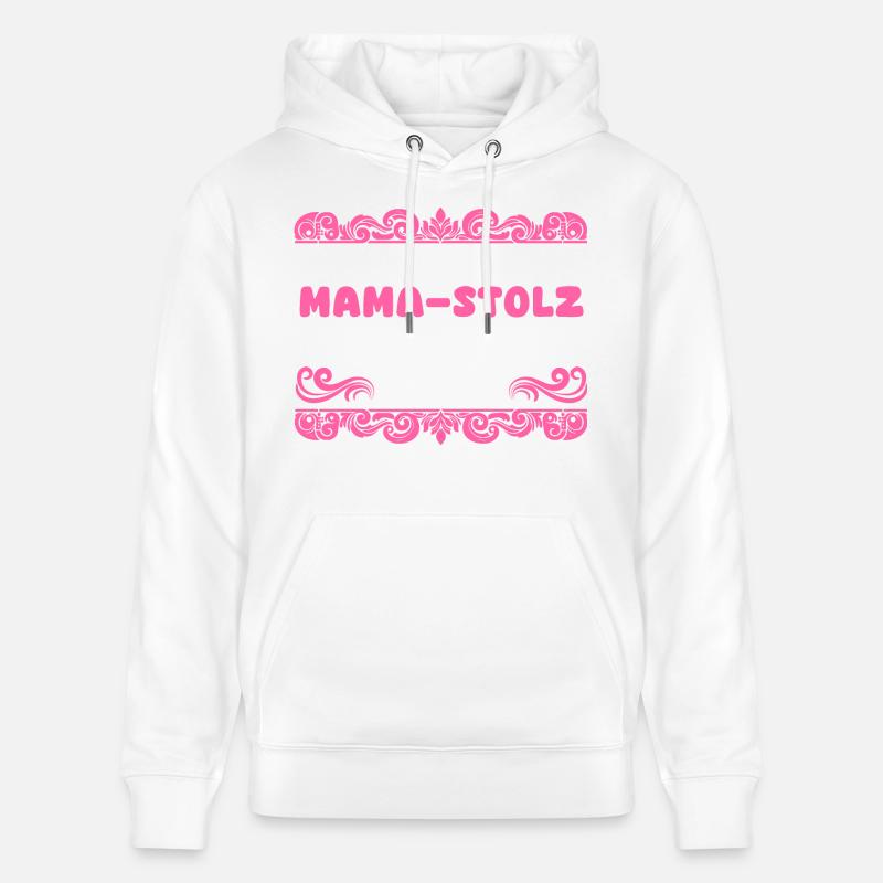 Maman de 2 enfants - Sweat à capuche bio CRUISER Stanley/Stella Unisexe - blanc
