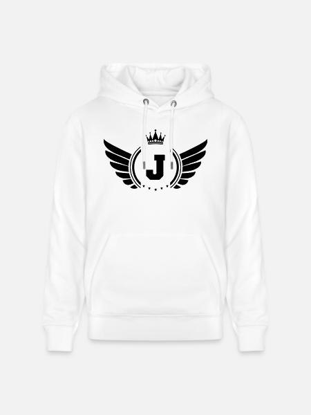 wappen j - Stanley/Stella Unisex Bio-Hoodie CRUISER - Weiß