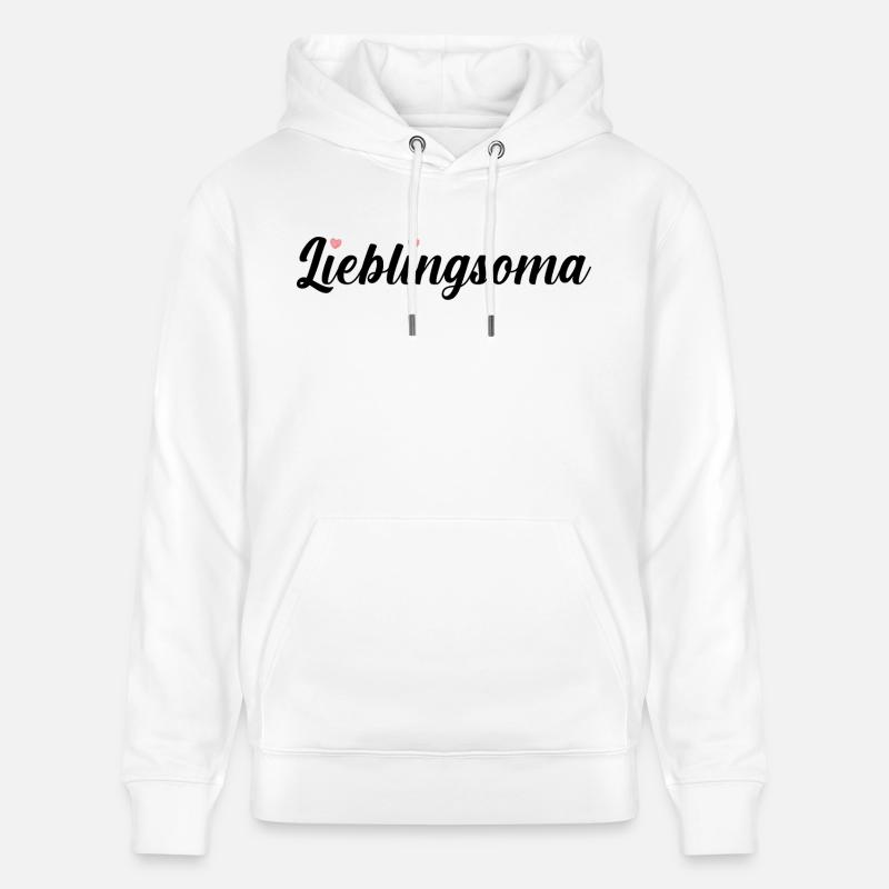 Grand-mère Mamie - Sweat à capuche bio CRUISER Stanley/Stella Unisexe - blanc