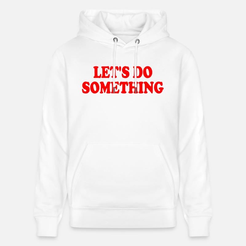 lets do something - Sweat à capuche bio CRUISER Stanley/Stella Unisexe - blanc