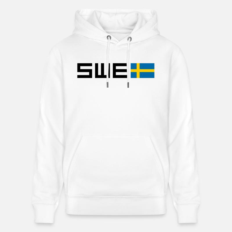 Suède - Sweat à capuche bio CRUISER Stanley/Stella Unisexe - blanc