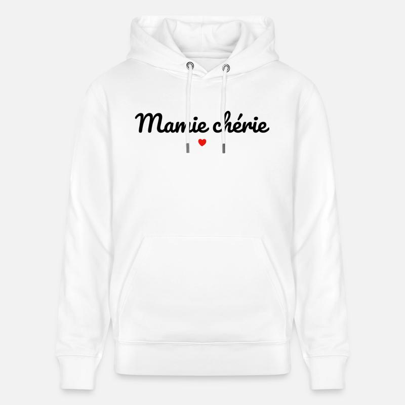 Geliebte Mutter - Stanley/Stella Unisex Bio-Hoodie CRUISER  - Weiß