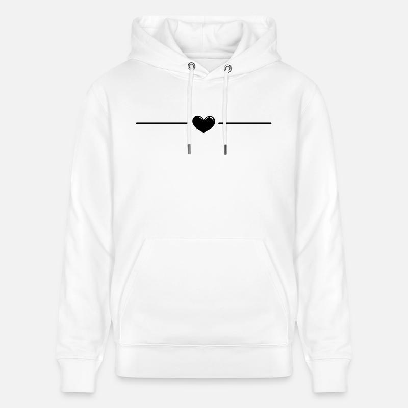 Icône de coup de cœur - Sweat à capuche bio CRUISER Stanley/Stella Unisexe - blanc
