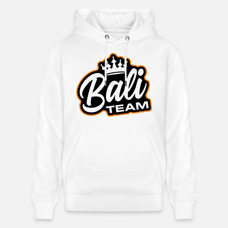Bali Team - Stanley/Stella Unisex Bio-Hoodie CRUISER  - Weiß