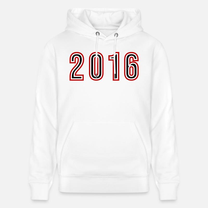 Numéro de l’année 2016 - Sweat à capuche bio CRUISER Stanley/Stella Unisexe - blanc