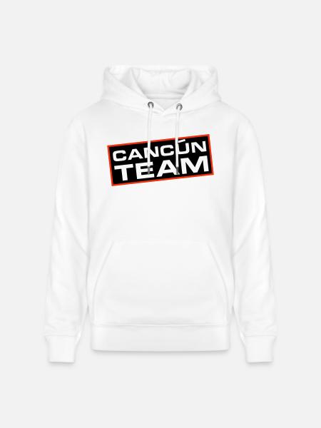 Cancun Team - Stanley/Stella CRUISER Unisex Organic Hoodie - white