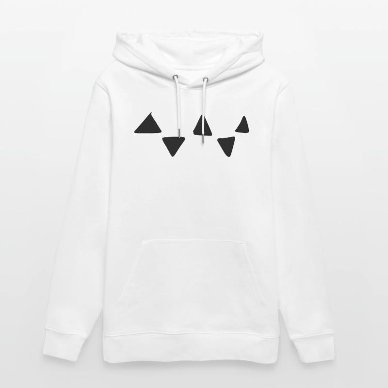 Triangular Pattern Triangular Shapes Stanley/Stella CRUISER Unisex Organic Hoodie