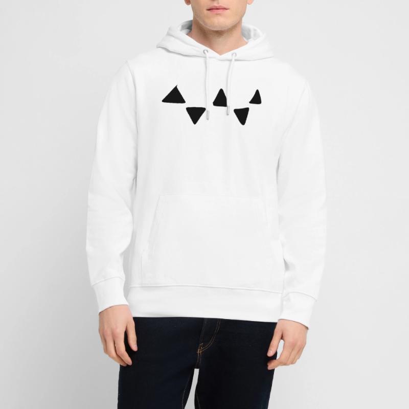 Triangular Pattern Triangular Shapes Stanley/Stella CRUISER Unisex Organic Hoodie