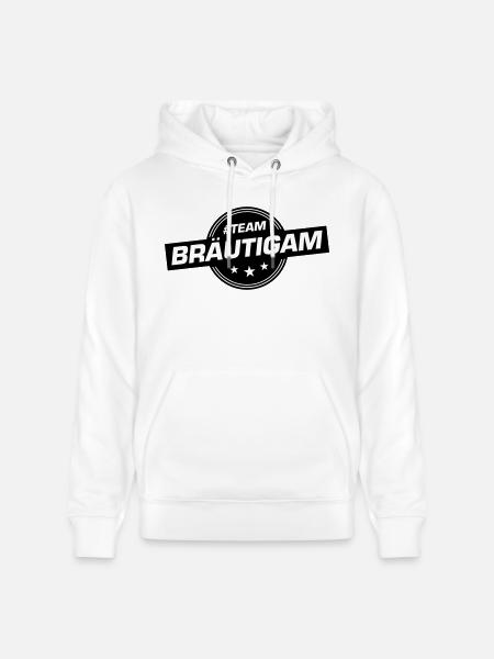 Team Groom Wedding Party Wedding - Stanley/Stella CRUISER Unisex Organic Hoodie - white