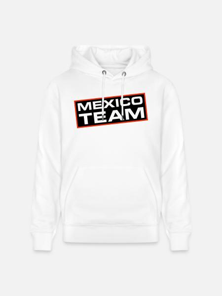 Mexiko Team - Stanley/Stella Unisex Bio-Hoodie CRUISER  - Weiß
