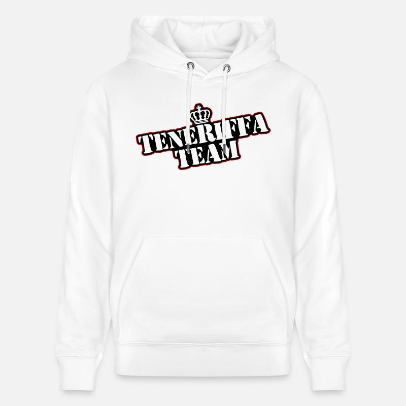 L’équipe de Tenerife - Sweat à capuche bio CRUISER Stanley/Stella Unisexe - blanc