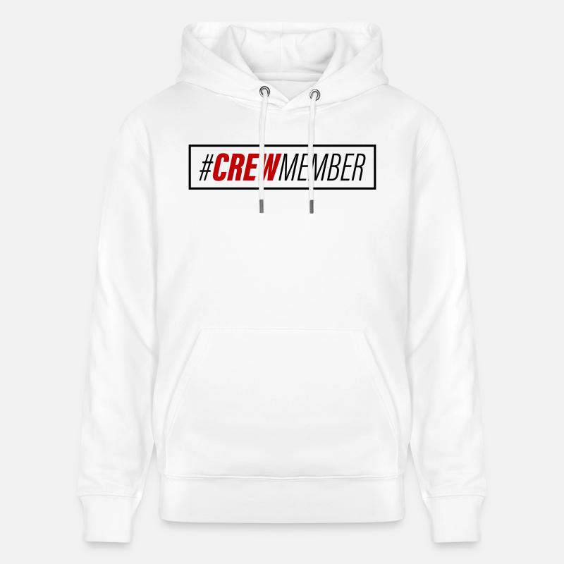 Icône de l’équipage - Sweat à capuche bio CRUISER Stanley/Stella Unisexe - blanc