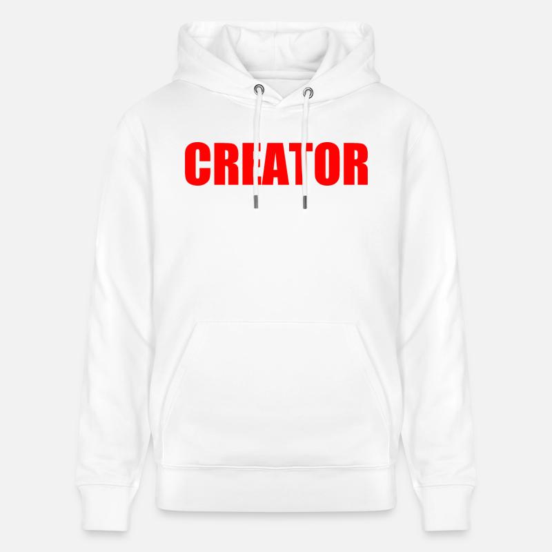 Creator - Sweat à capuche bio CRUISER Stanley/Stella Unisexe - blanc