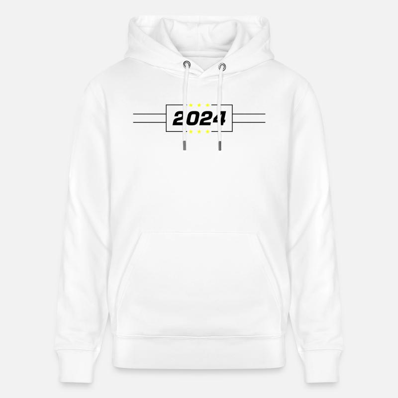 Année 2024 - Sweat à capuche bio CRUISER Stanley/Stella Unisexe - blanc