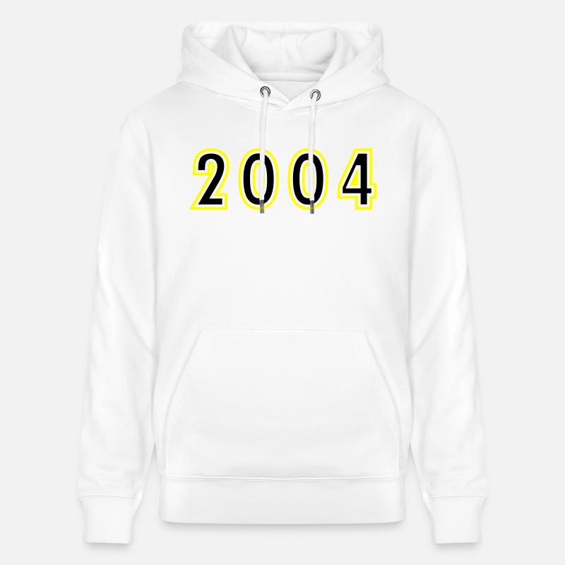 2004 Année Anniversaire - Sweat à capuche bio CRUISER Stanley/Stella Unisexe - blanc