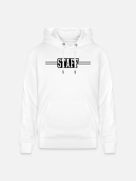 Staff Member - Stanley/Stella CRUISER Unisex Organic Hoodie - white