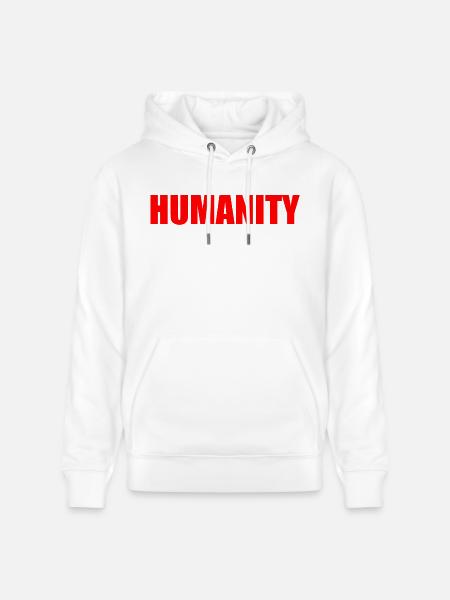 Humanity - Stanley/Stella Unisex Bio-Hoodie CRUISER  - Weiß