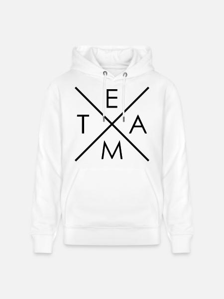 Hipsterkreuz TEAM - Stanley/Stella Unisex Bio-Hoodie CRUISER - Weiß