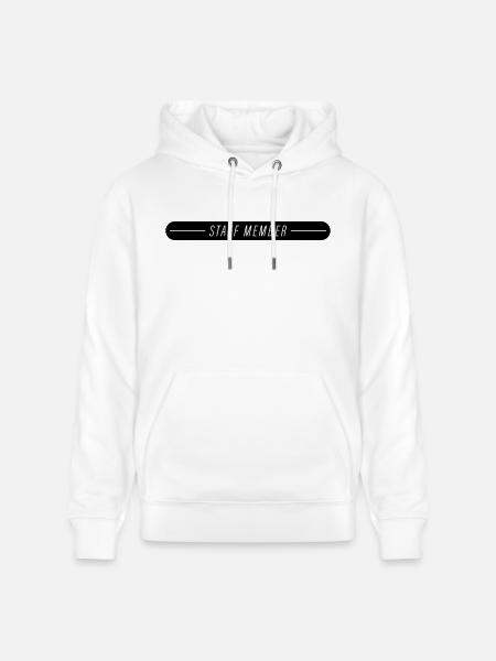 Staff Member - Stanley/Stella CRUISER Unisex Organic Hoodie - white