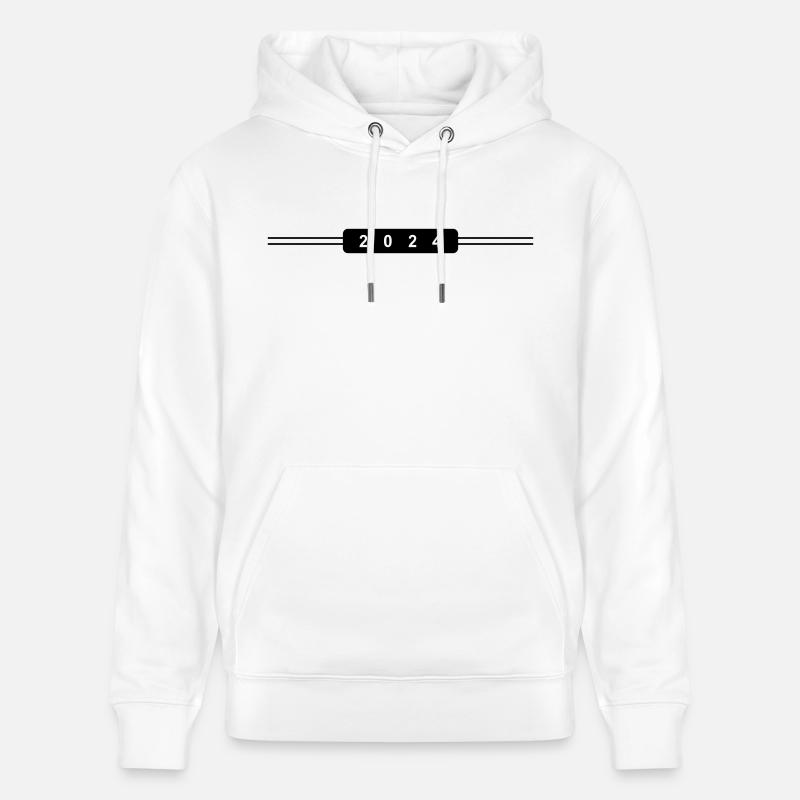 Année 2024 - Sweat à capuche bio CRUISER Stanley/Stella Unisexe - blanc