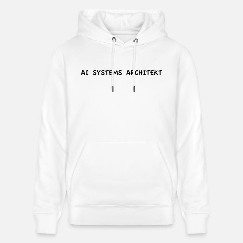 Architecte de systèmes d’IA - Sweat à capuche bio CRUISER Stanley/Stella Unisexe - blanc