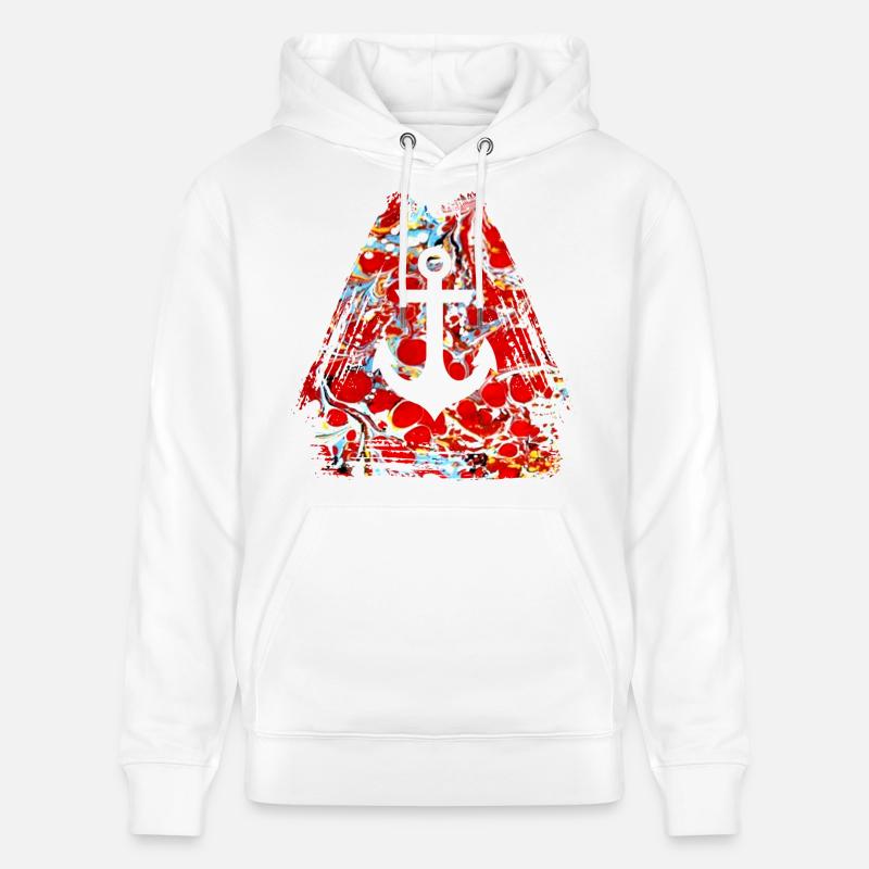 anker e 251 - Stanley/Stella Unisex Bio-Hoodie CRUISER  - Weiß