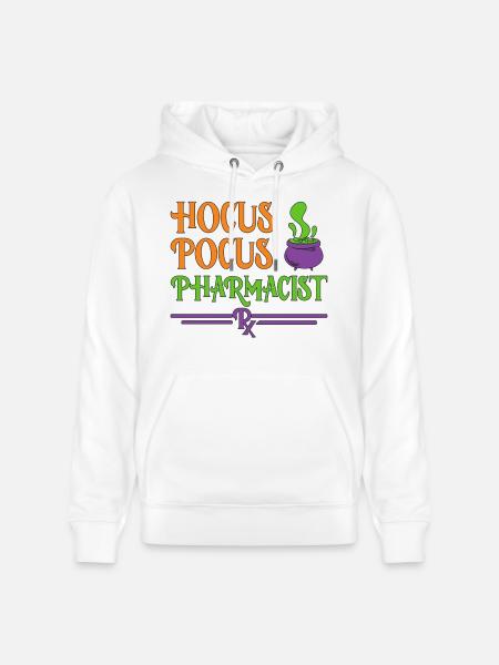 Pharmacist Halloween - Stanley/Stella CRUISER Unisex Organic Hoodie - white