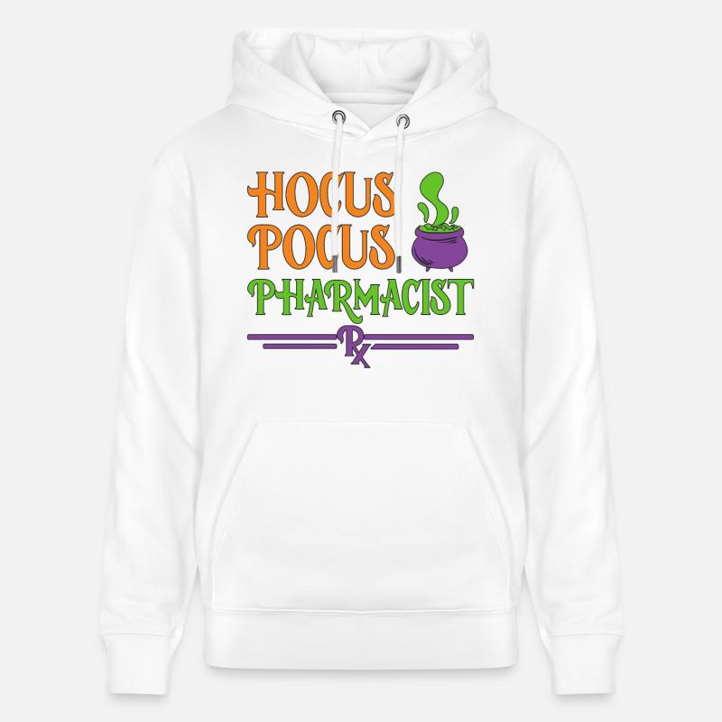Pharmacist Halloween - Stanley/Stella Unisex Bio-Hoodie CRUISER  - Weiß