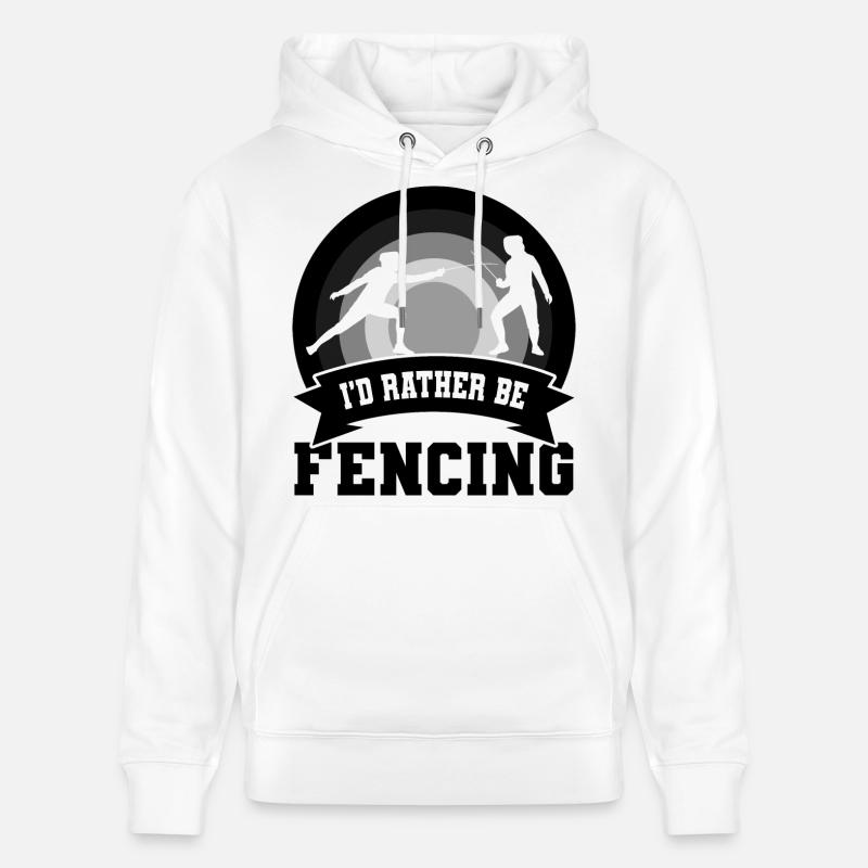 Fechter Witz - Stanley/Stella Unisex Bio-Hoodie CRUISER  - Weiß