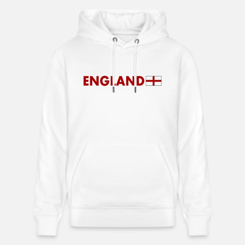 angleterre - Sweat à capuche bio CRUISER Stanley/Stella Unisexe - blanc