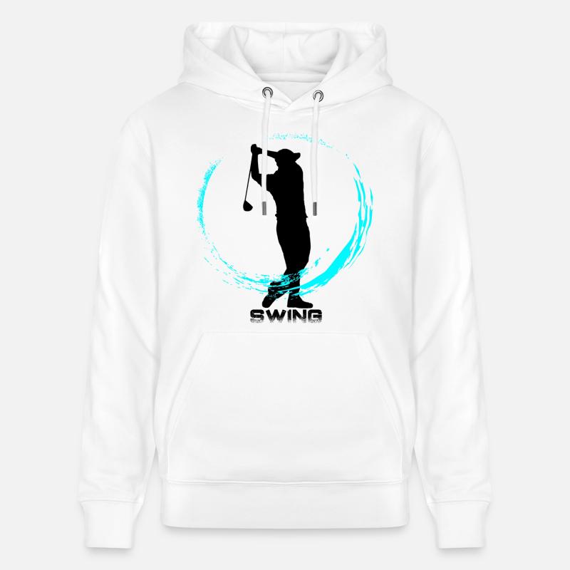 Le golf - Sweat à capuche bio CRUISER Stanley/Stella Unisexe - blanc