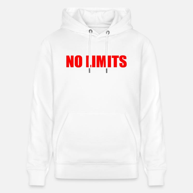 No limits - Sweat à capuche bio CRUISER Stanley/Stella Unisexe - blanc