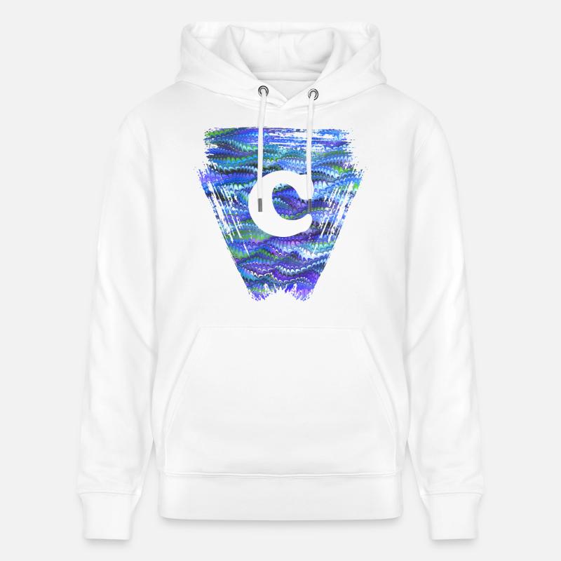 Triangle E 103 C - Sweat à capuche bio CRUISER Stanley/Stella Unisexe - blanc