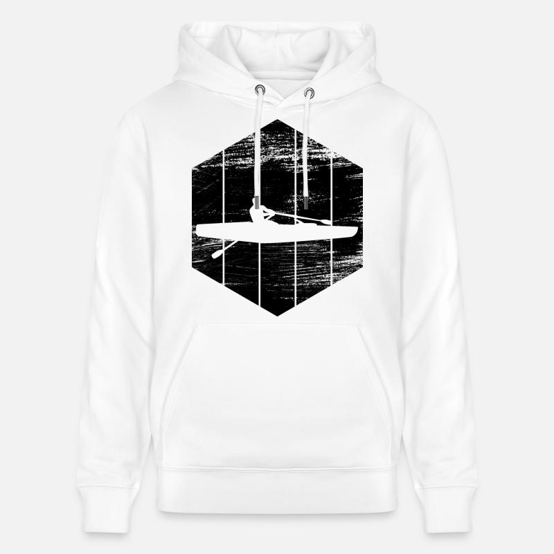 Gouvernails d’élingue - Sweat à capuche bio CRUISER Stanley/Stella Unisexe - blanc