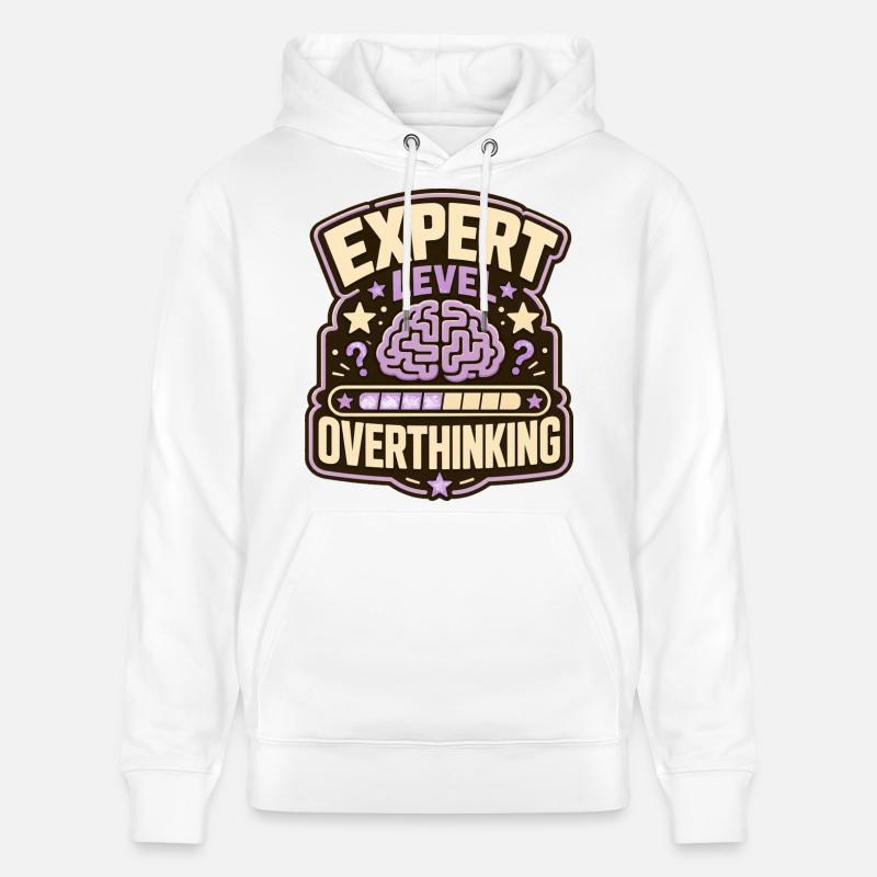 Sur-réflexion au niveau expert - Sweat à capuche bio CRUISER Stanley/Stella Unisexe - blanc