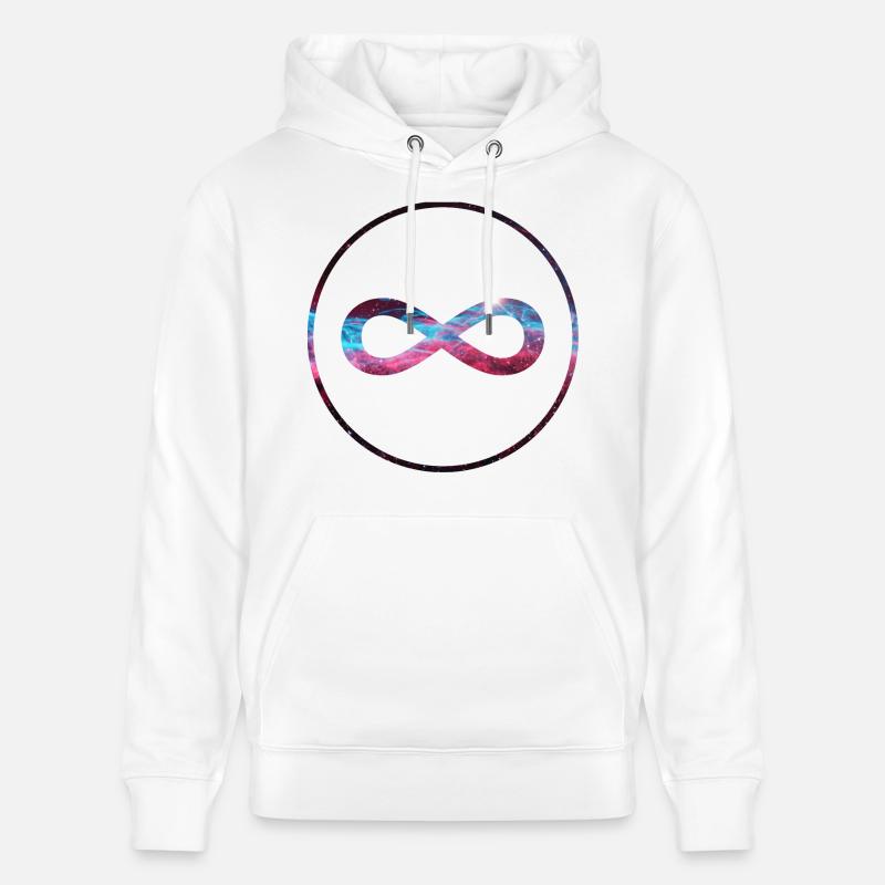 Infinity - Stanley/Stella Unisex Bio-Hoodie CRUISER  - Weiß