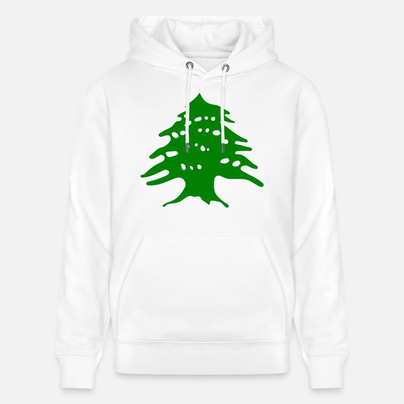 Liban - Sweat à capuche bio CRUISER Stanley/Stella Unisexe - blanc