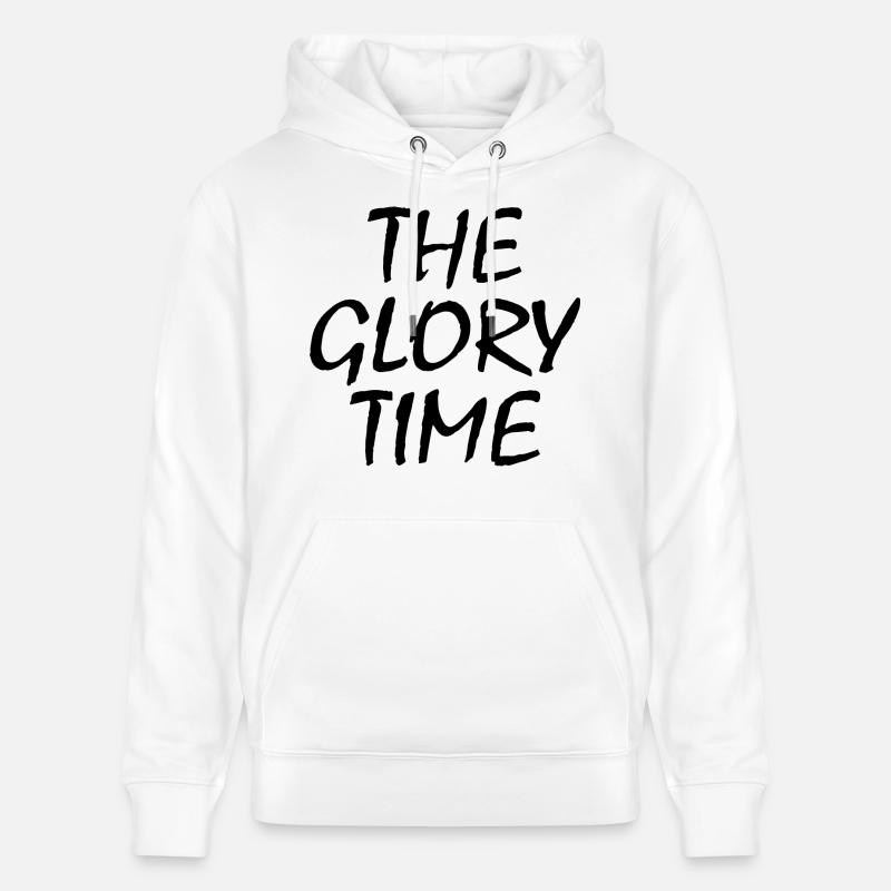 The glory time - Sweat à capuche bio CRUISER Stanley/Stella Unisexe - blanc