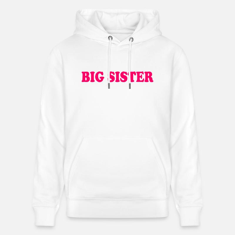 Big sister - Sweat à capuche bio CRUISER Stanley/Stella Unisexe - blanc