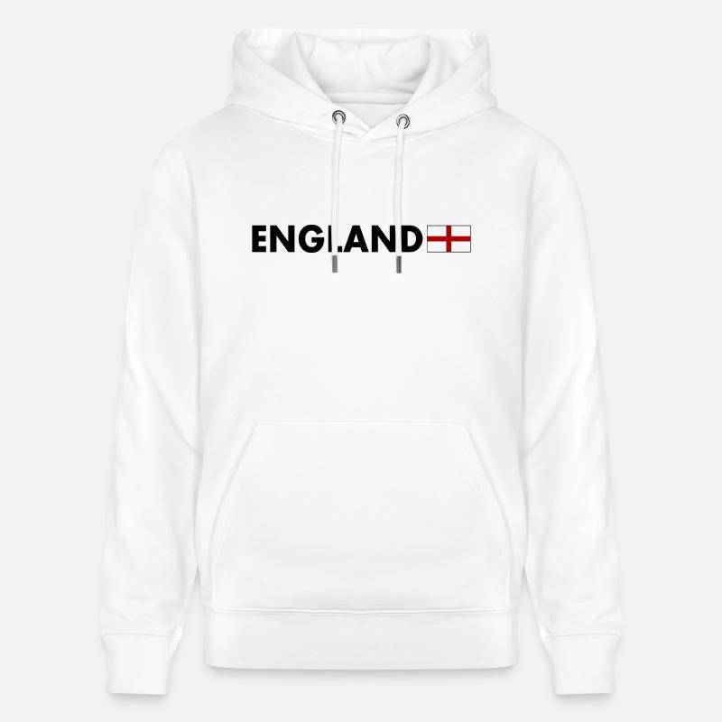 angleterre - Sweat à capuche bio CRUISER Stanley/Stella Unisexe - blanc
